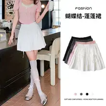 Gray Pleated Skirt Women Summer Spring Autumn 2025 — feature 9