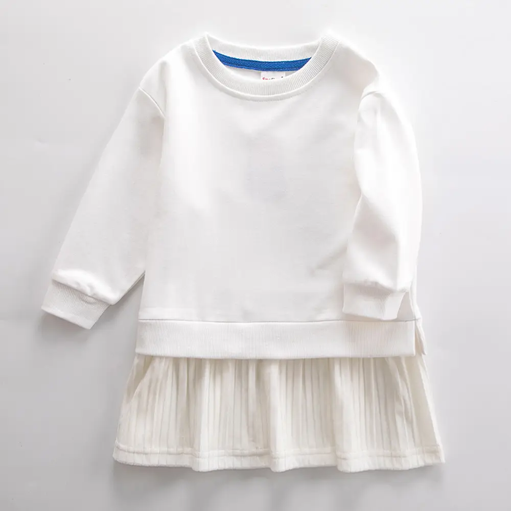 Girls Pink Puffer Sweatshirt Skirt Set - Image 12