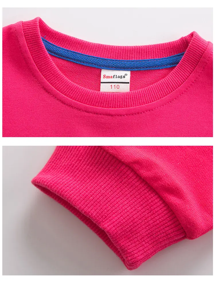 Girls Pink Puffer Sweatshirt Skirt Set — feature 14