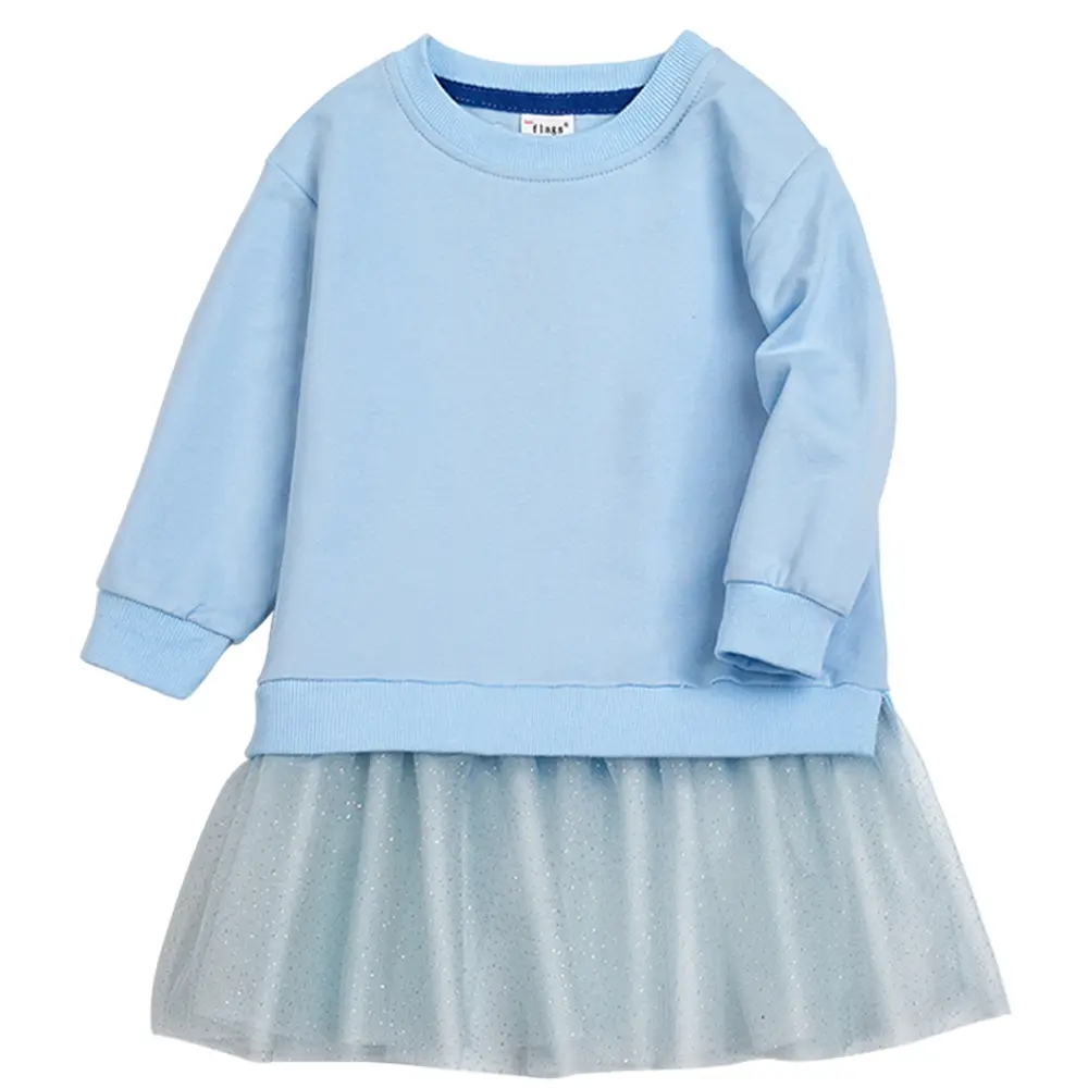 Girls Pink Puffer Sweatshirt Skirt Set - Image 10