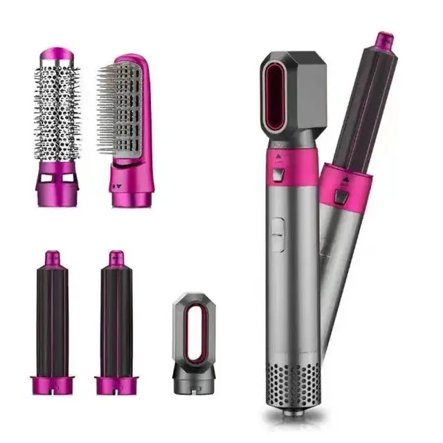 Five-in-One Hair Dryer Comb Self-Curling Rod Styling Tool - Image 5