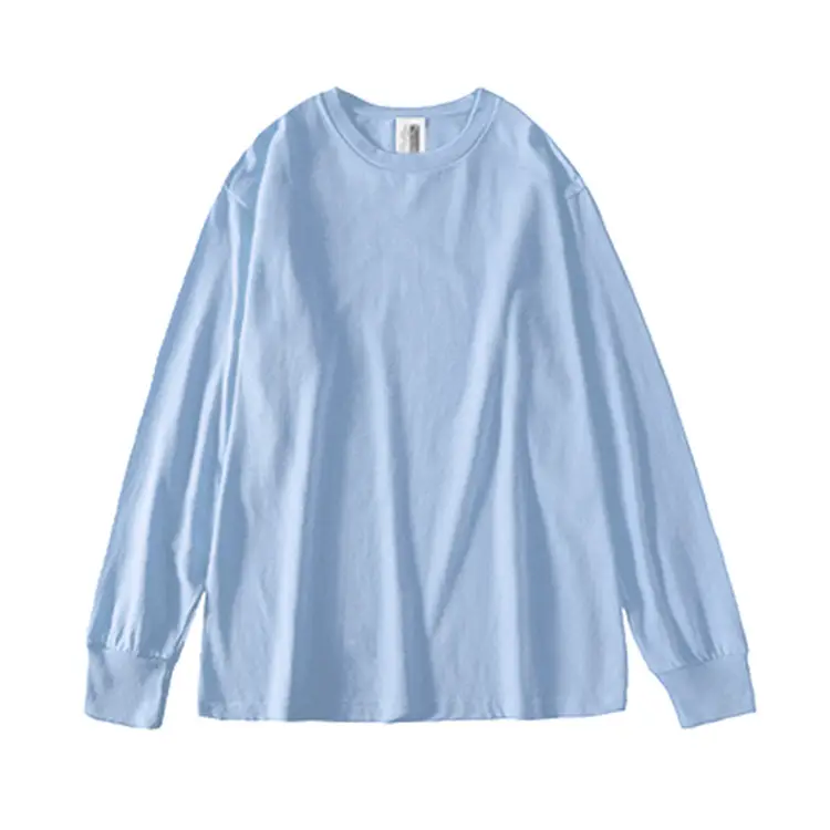 Men's Pure Cotton Round Neck Long Sleeve T-Shirt Large Edition - Image 10