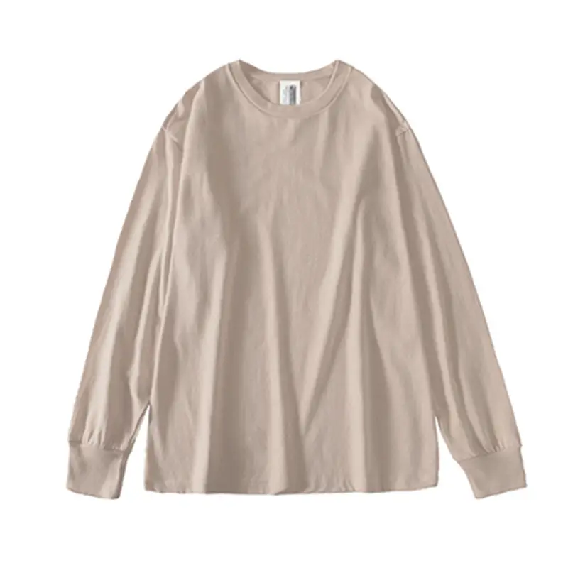 Men's Pure Cotton Round Neck Long Sleeve T-Shirt Large Edition - Image 3