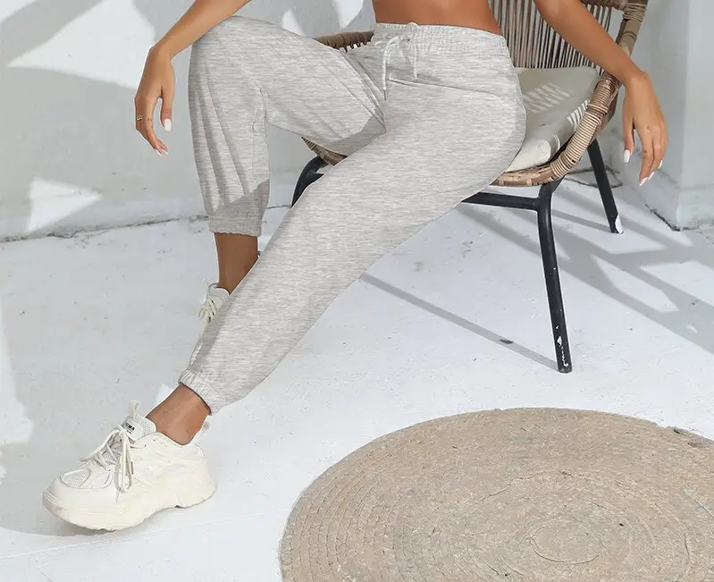 Black Fleece Lined Jogging Pants for Women — feature 14