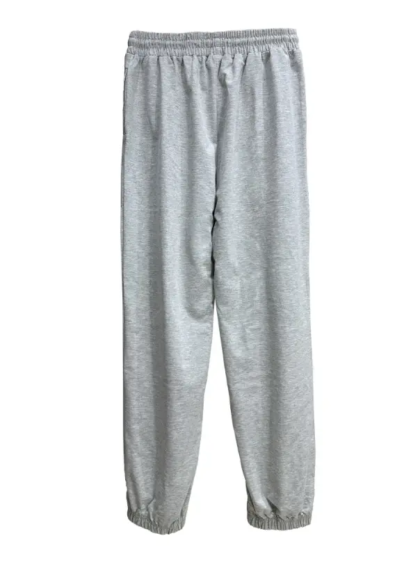 Black Fleece Lined Jogging Pants for Women — feature 26