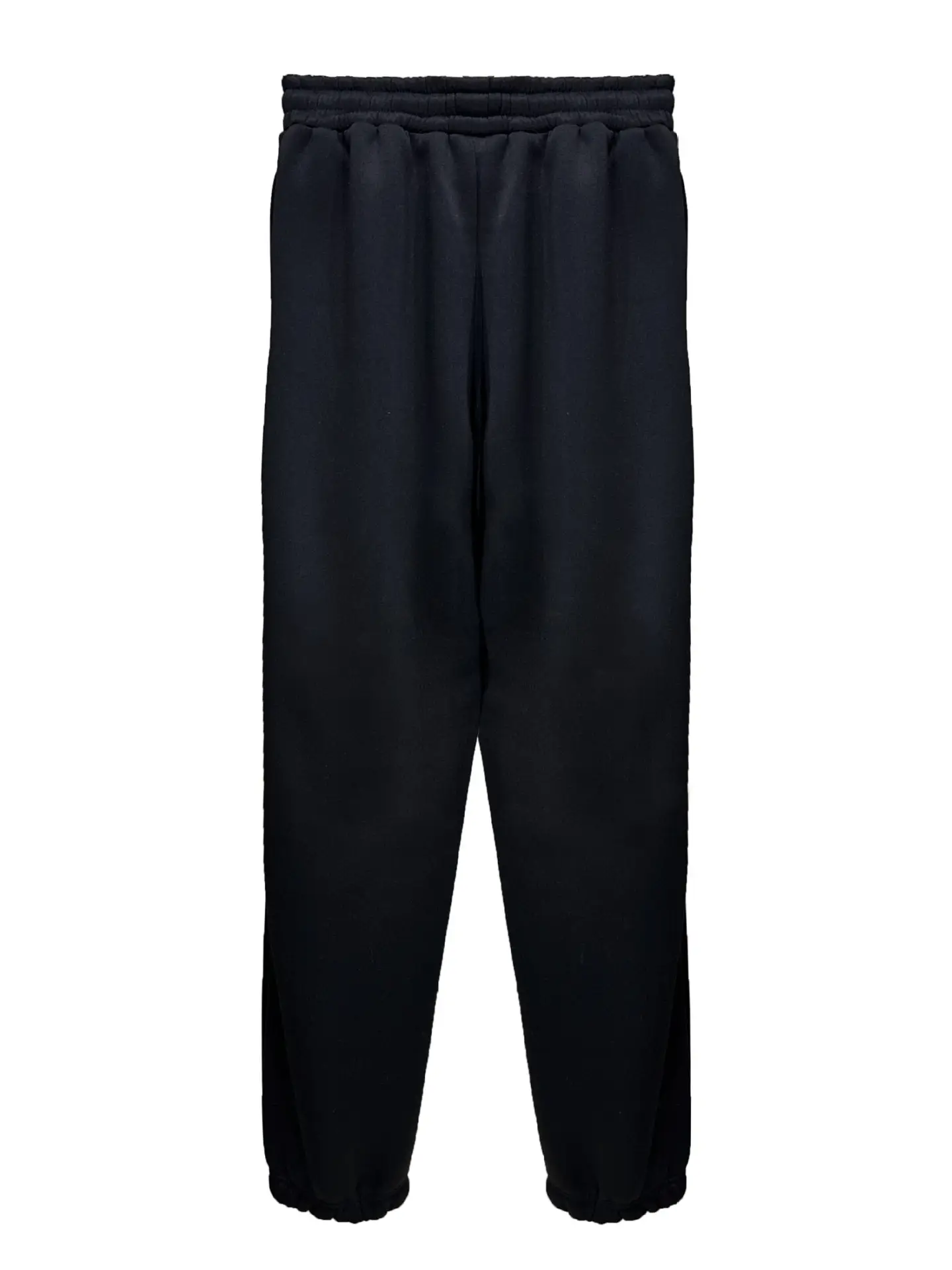 Black Fleece Lined Jogging Pants for Women — feature 36