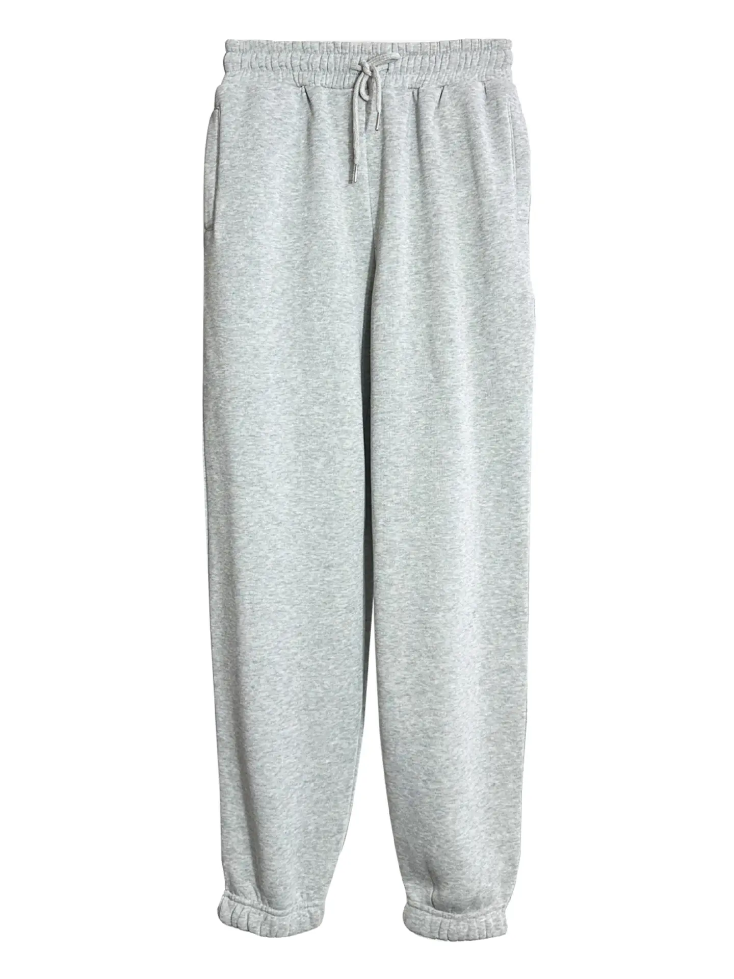 Black Fleece Lined Jogging Pants for Women
