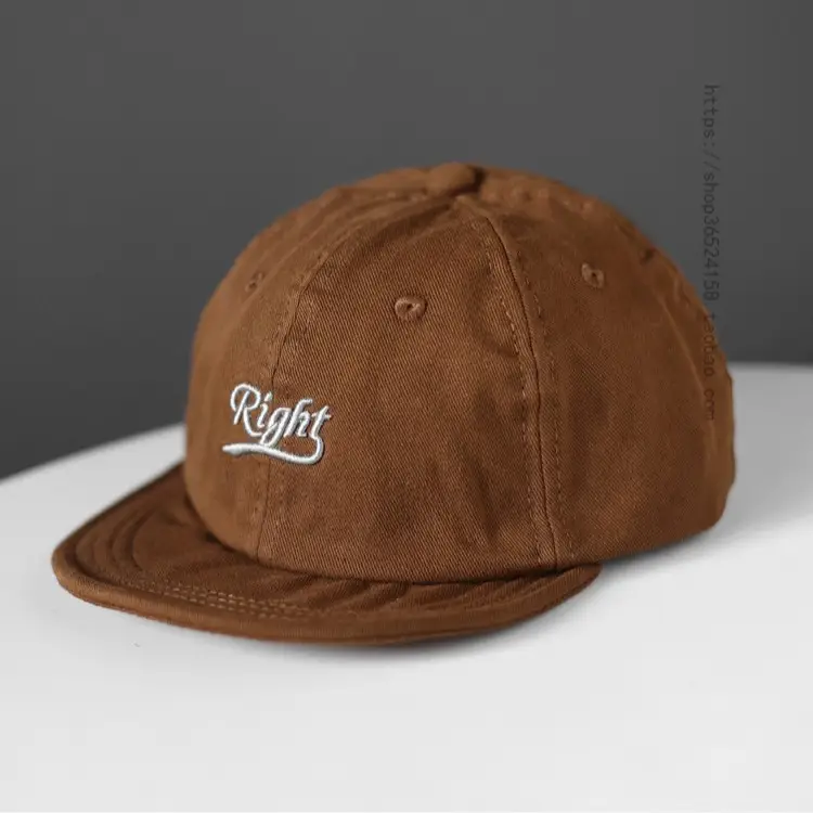 Yellow Cotton Baseball Cap with Crown Embroidery - Image 10