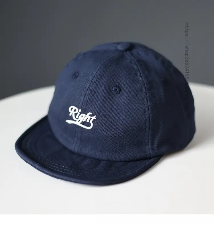 Yellow Cotton Baseball Cap with Crown Embroidery - Image 6