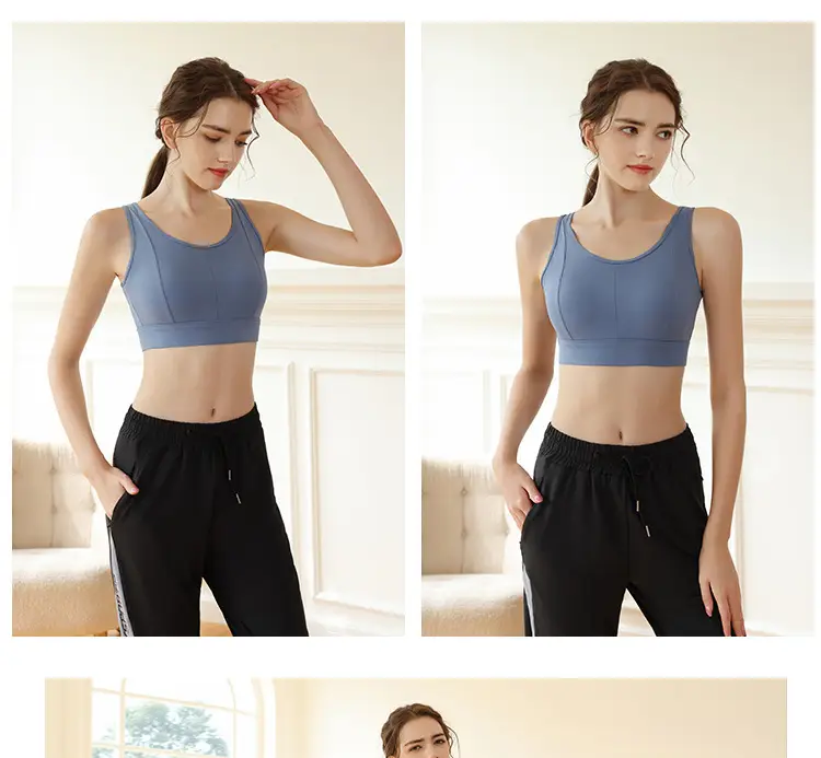 Women Push Up Yoga Bra Anti Sagging Plus Size Wireless Sports — feature 10