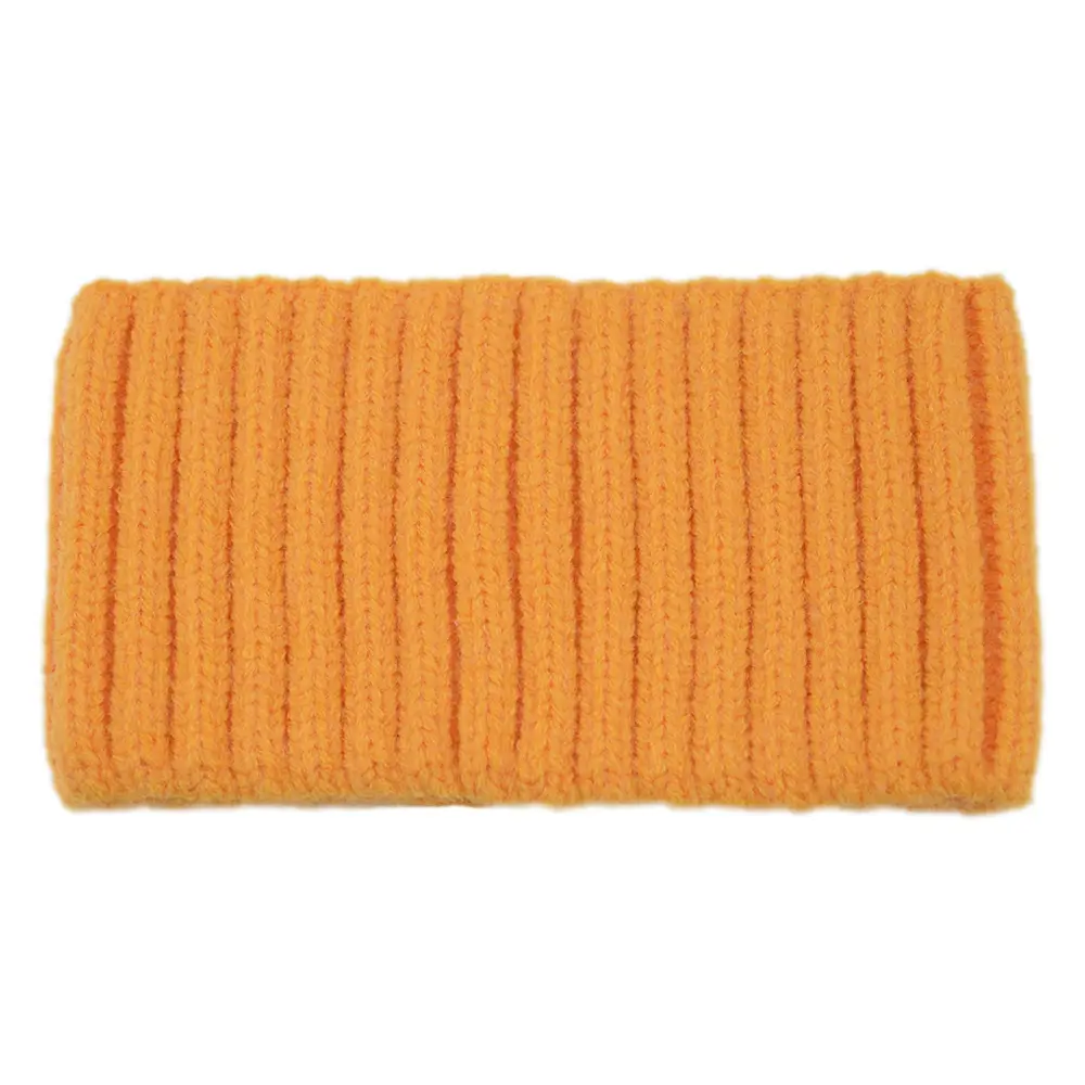 Purple Knitted Wool Hair Band with Vertical Texture - Image 10