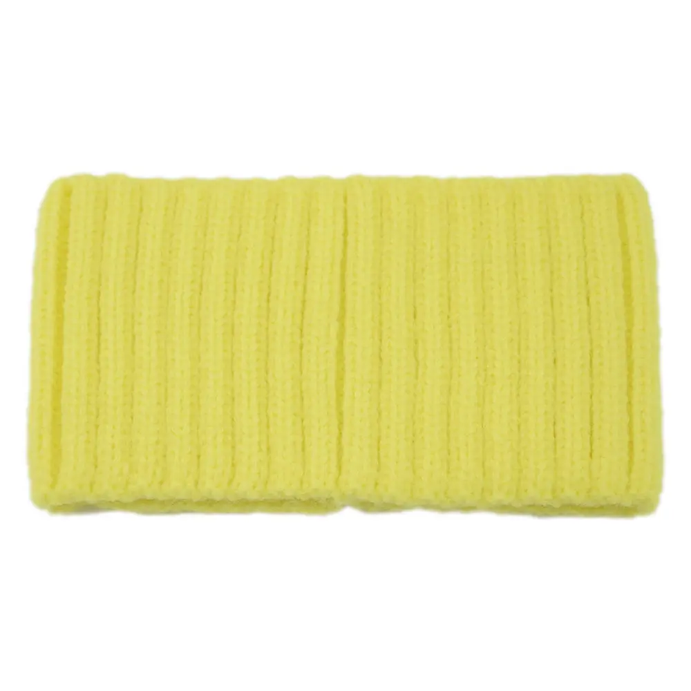 Purple Knitted Wool Hair Band with Vertical Texture - Image 11