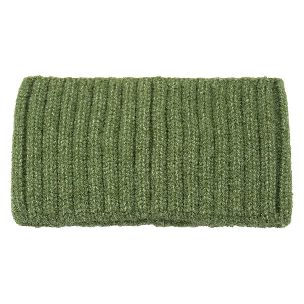 Purple Knitted Wool Hair Band with Vertical Texture - Image 16