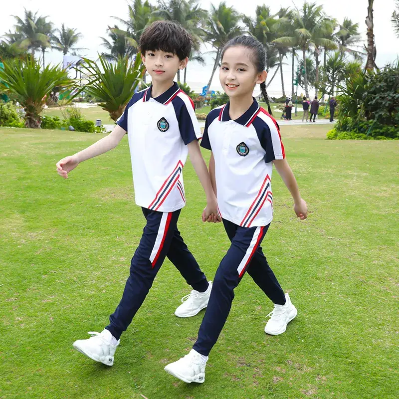 Four Seasons Kindergarten Garden Clothes Spring, Autumn and Winter Primary School Uniform Three-piece Set Thickened Cotton Children's Sports Suit Opening Ceremony - Image 6