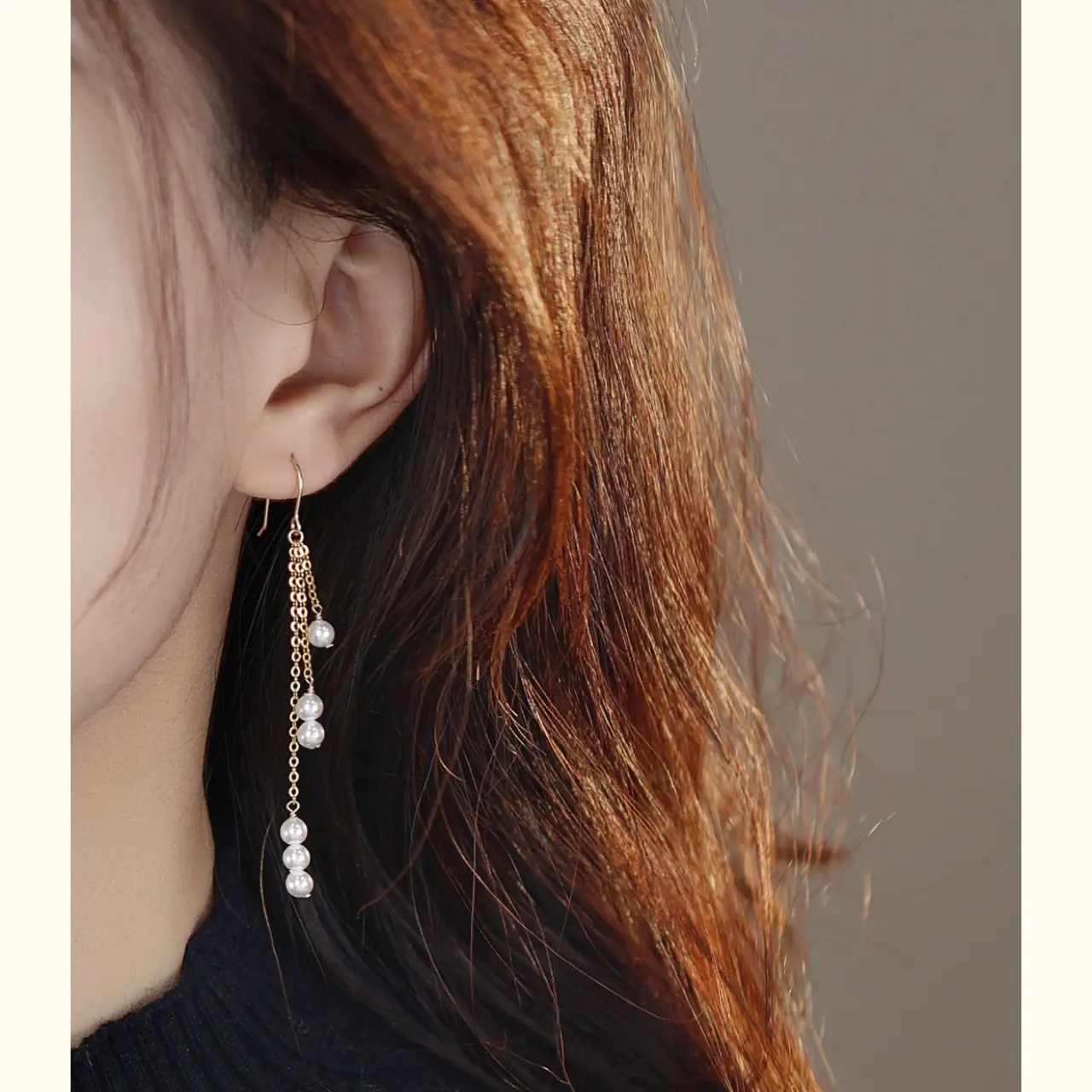Pearl Earrings for Women Gold Plated Commute Earrings — feature 10