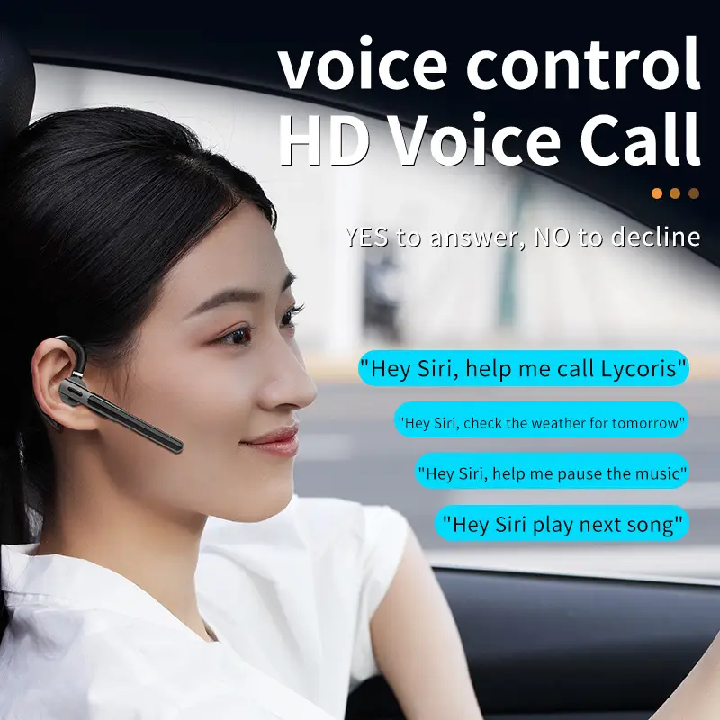 Wireless Bluetooth Headset with Digital Display & In-Ear Design - Image 5
