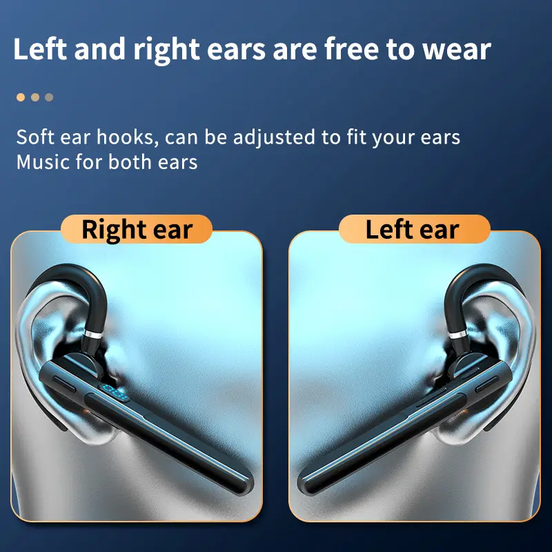 Wireless Bluetooth Headset with Digital Display & In-Ear Design - Image 6