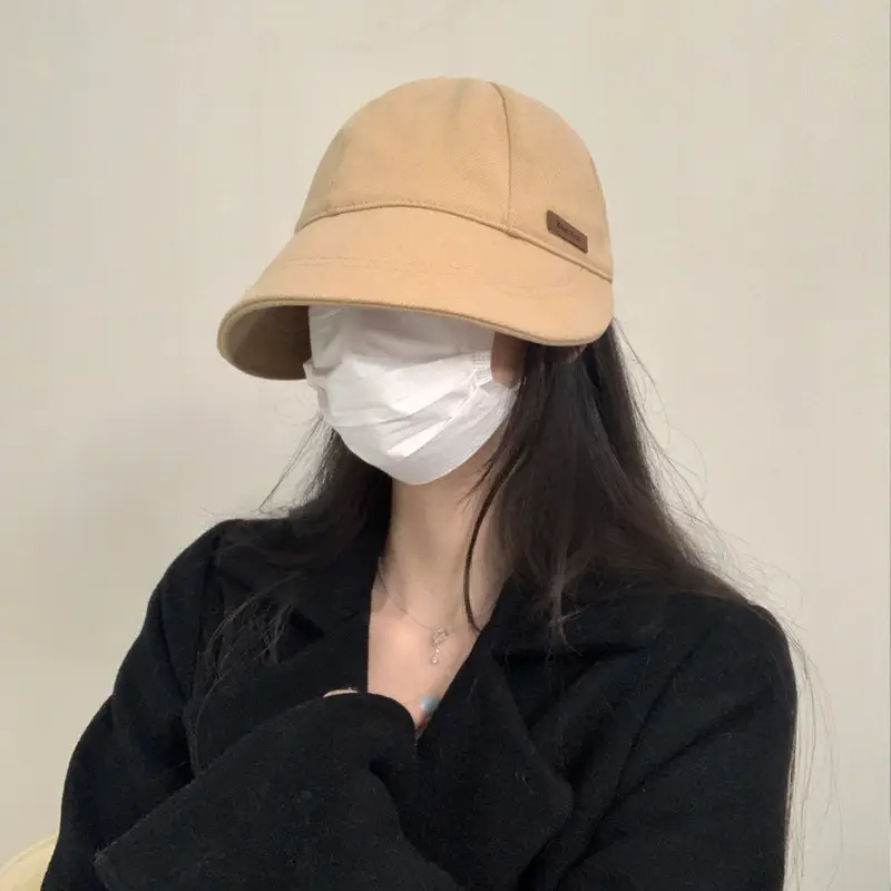 Women's White Fisherman Hat Winter Warm Cap 2022 - Image 8