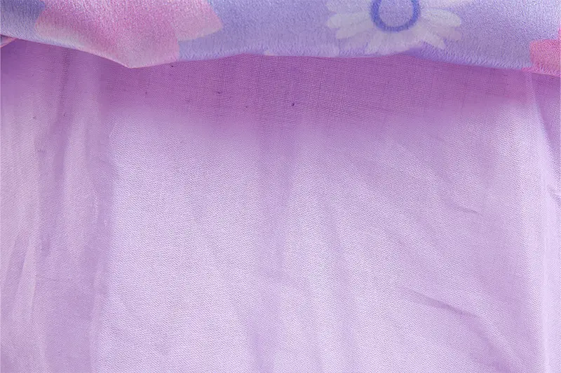 Purple Floral Princess Dress for Girls Children's Clothing — feature 10