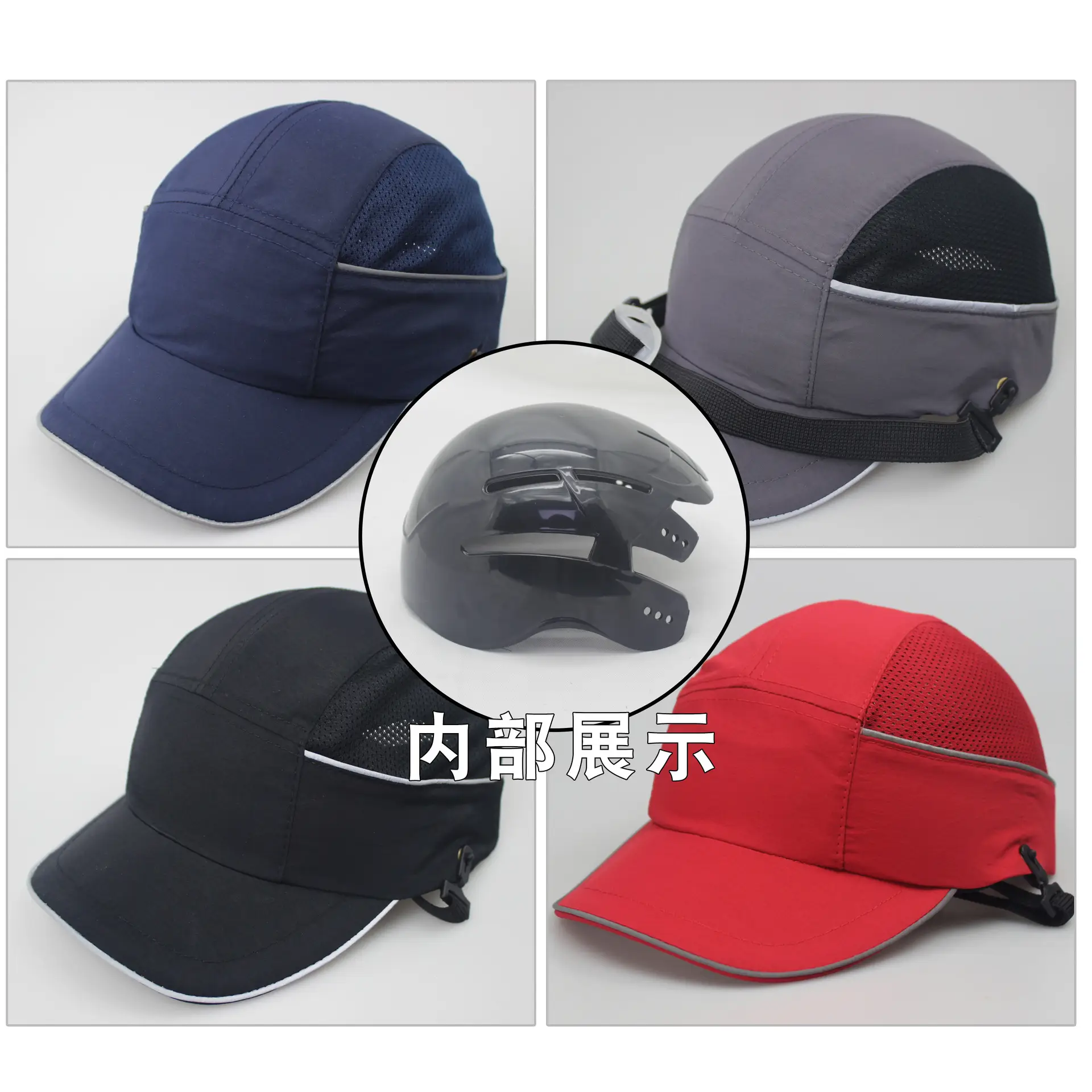 Diamond Waterproof Safety Helmet Blue - Image 15