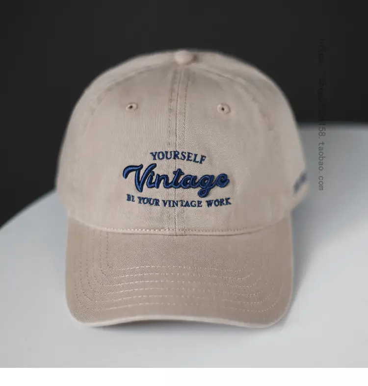 Purple Vintage Cap for Men Sunshade Wear — feature 10