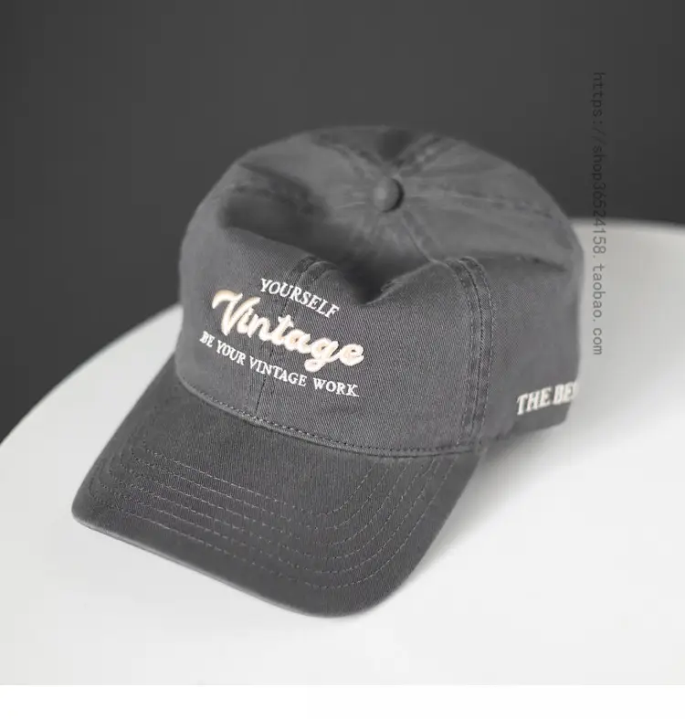 Purple Vintage Cap for Men Sunshade Wear — feature 18
