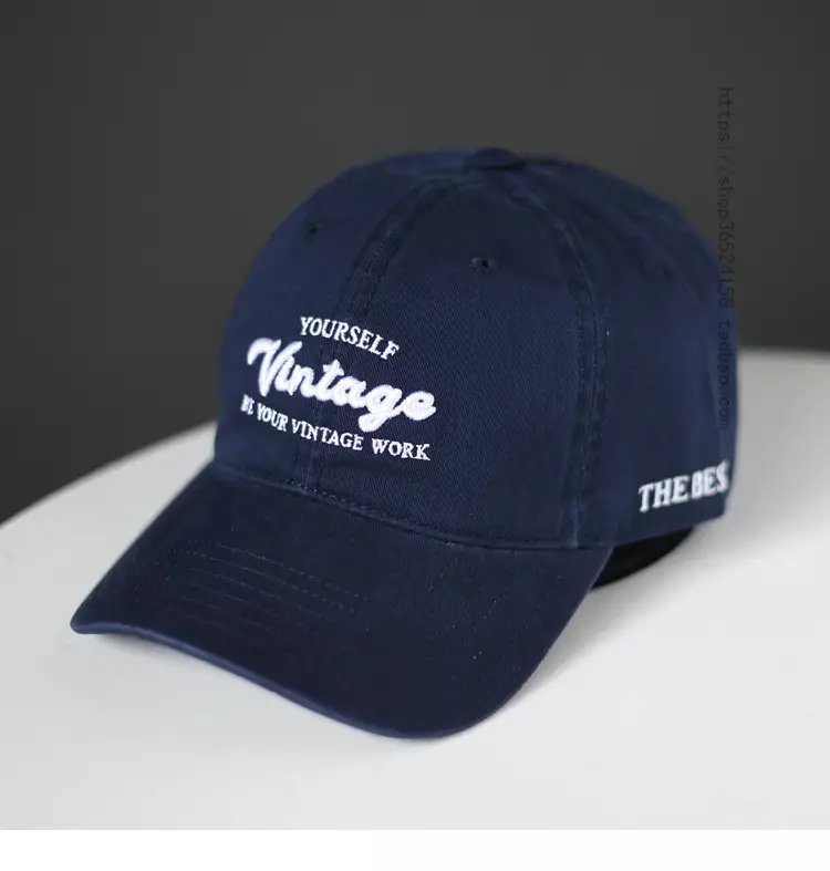 Purple Vintage Cap for Men Sunshade Wear — feature 6
