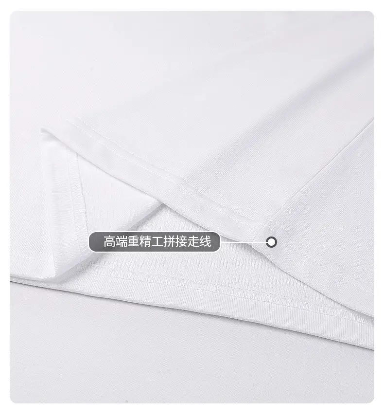 320g Cotton Flap Pocket T-Shirt Small Neck — feature 27
