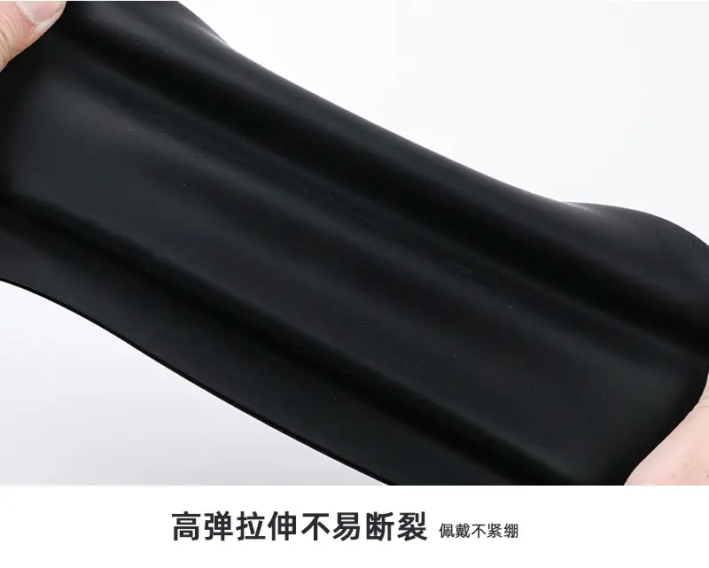 Swimming Cap Adult Silicone Waterproof Swimming Cap Boys and Girls Universal Silicone Swimming Cap Enlarged Without Strangling the Head Factory Direct Sale — feature 10