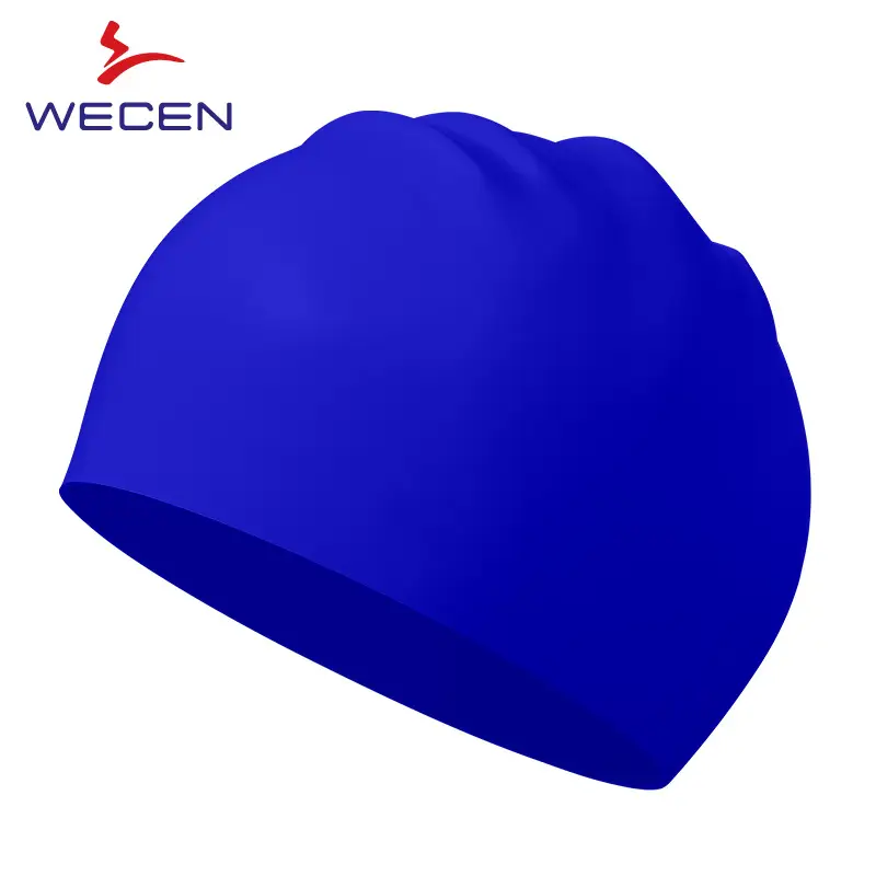 Swimming Cap Adult Silicone Waterproof Swimming Cap Boys and Girls Universal Silicone Swimming Cap Enlarged Without Strangling the Head Factory Direct Sale