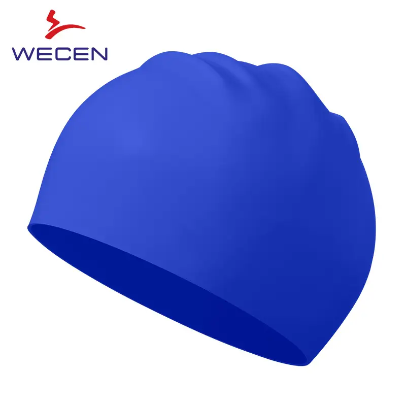 Swimming Cap Adult Silicone Waterproof Swimming Cap Boys and Girls Universal Silicone Swimming Cap Enlarged Without Strangling the Head Factory Direct Sale
