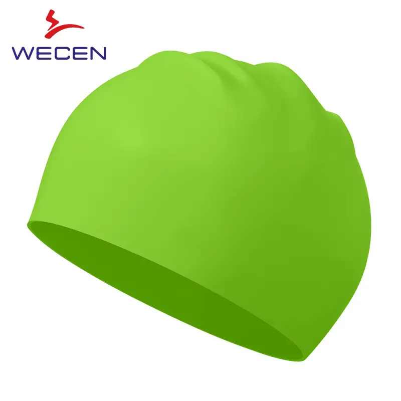 Swimming Cap Adult Silicone Waterproof Swimming Cap Boys and Girls Universal Silicone Swimming Cap Enlarged Without Strangling the Head Factory Direct Sale