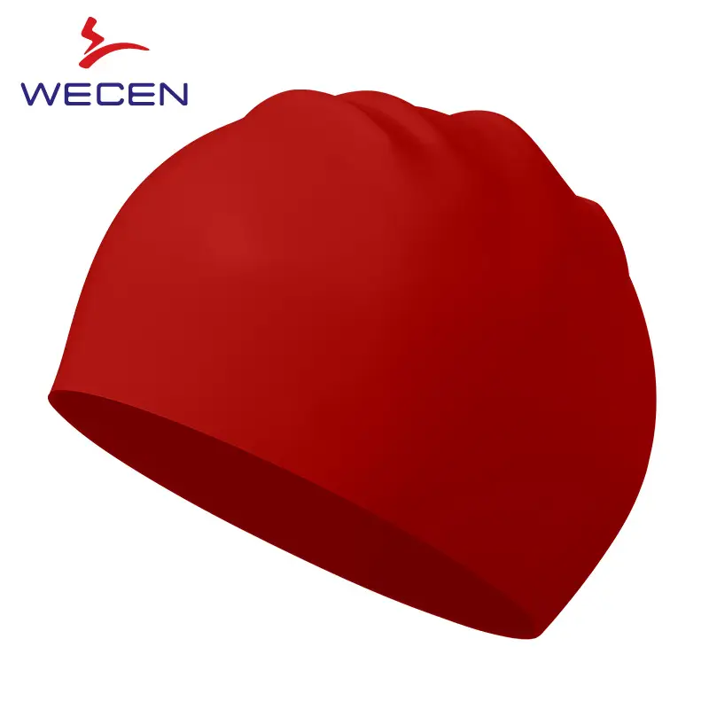 Swimming Cap Adult Silicone Waterproof Swimming Cap Boys and Girls Universal Silicone Swimming Cap Enlarged Without Strangling the Head Factory Direct Sale
