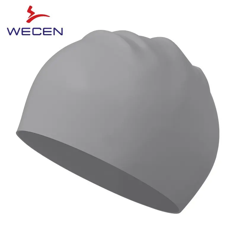Swimming Cap Adult Silicone Waterproof Swimming Cap Boys and Girls Universal Silicone Swimming Cap Enlarged Without Strangling the Head Factory Direct Sale