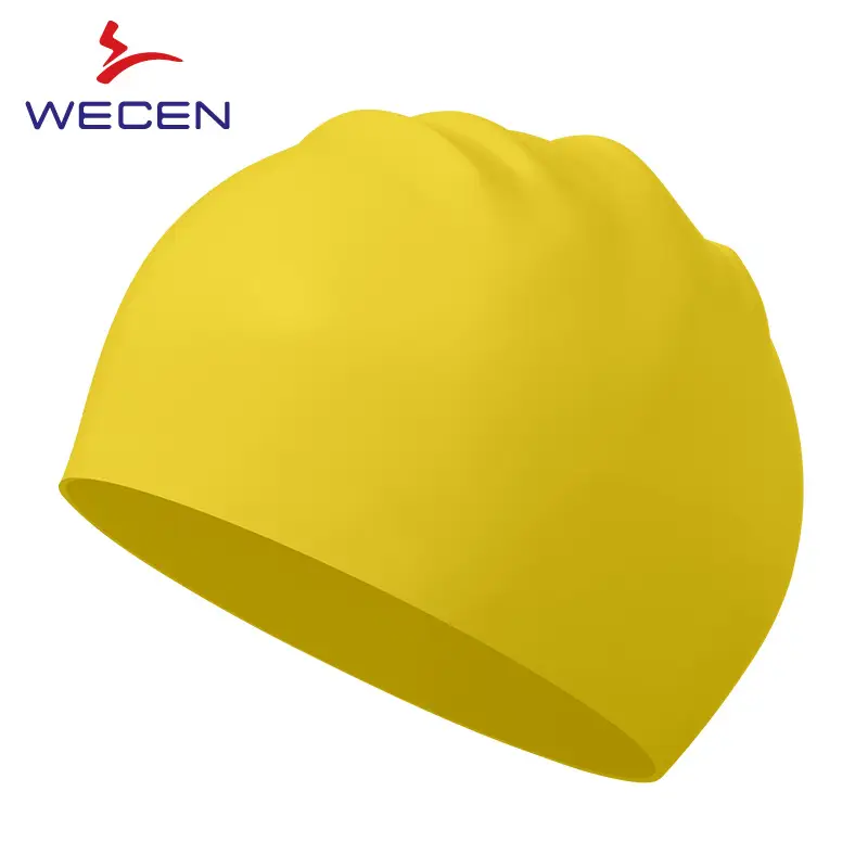 Swimming Cap Adult Silicone Waterproof Swimming Cap Boys and Girls Universal Silicone Swimming Cap Enlarged Without Strangling the Head Factory Direct Sale