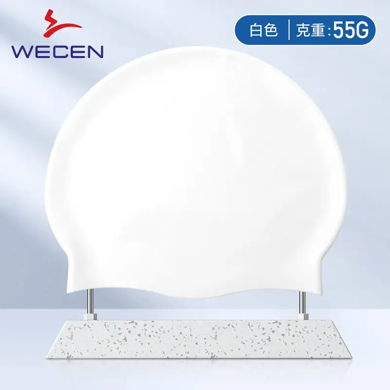 Swimming Cap Adult Silicone Waterproof Swimming Cap Boys and Girls Universal Silicone Swimming Cap Enlarged Without Strangling the Head Factory Direct Sale