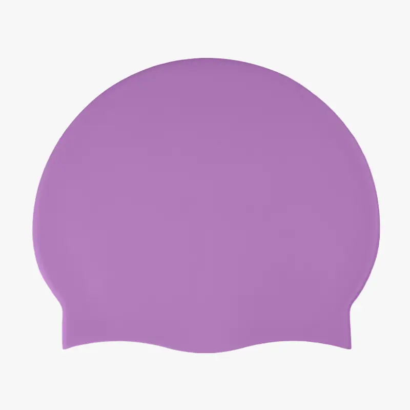 Swimming Cap Adult Silicone Waterproof Swimming Cap Boys and Girls Universal Silicone Swimming Cap Enlarged Without Strangling the Head Factory Direct Sale