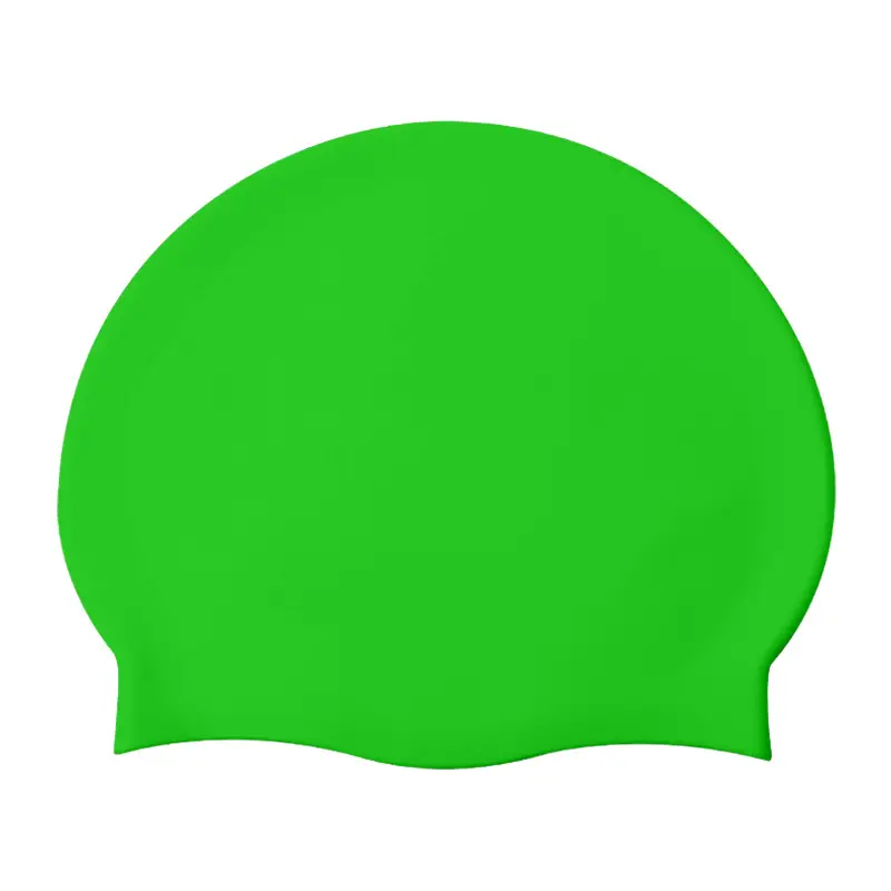 Swimming Cap Adult Silicone Waterproof Swimming Cap Boys and Girls Universal Silicone Swimming Cap Enlarged Without Strangling the Head Factory Direct Sale