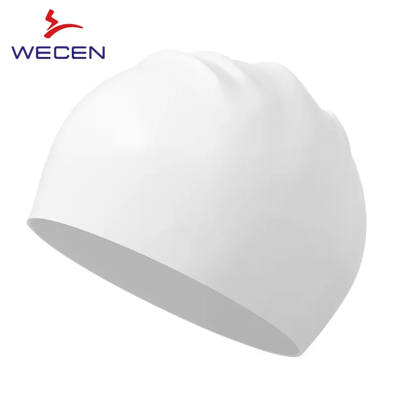 Swimming Cap Adult Silicone Waterproof Swimming Cap Boys and Girls Universal Silicone Swimming Cap Enlarged Without Strangling the Head Factory Direct Sale