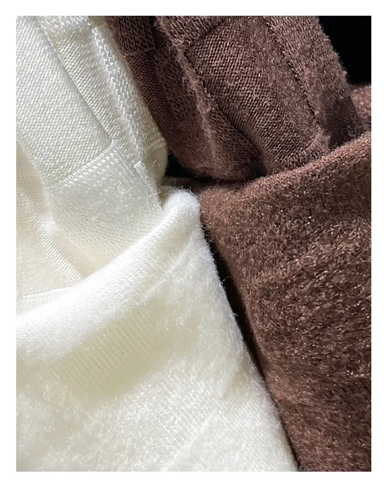 Women Half Turtleneck Warm Shirt White 2025 — feature 18