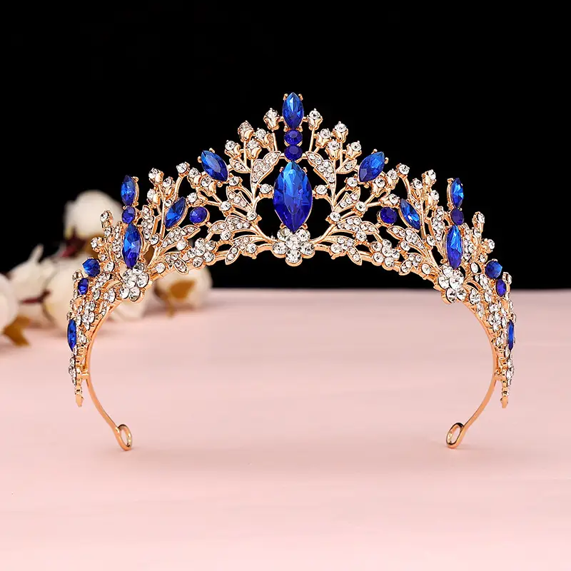 Japanese & Korean Bridal Crown Tiara 2022 Wedding Dress Accessory - Image 16