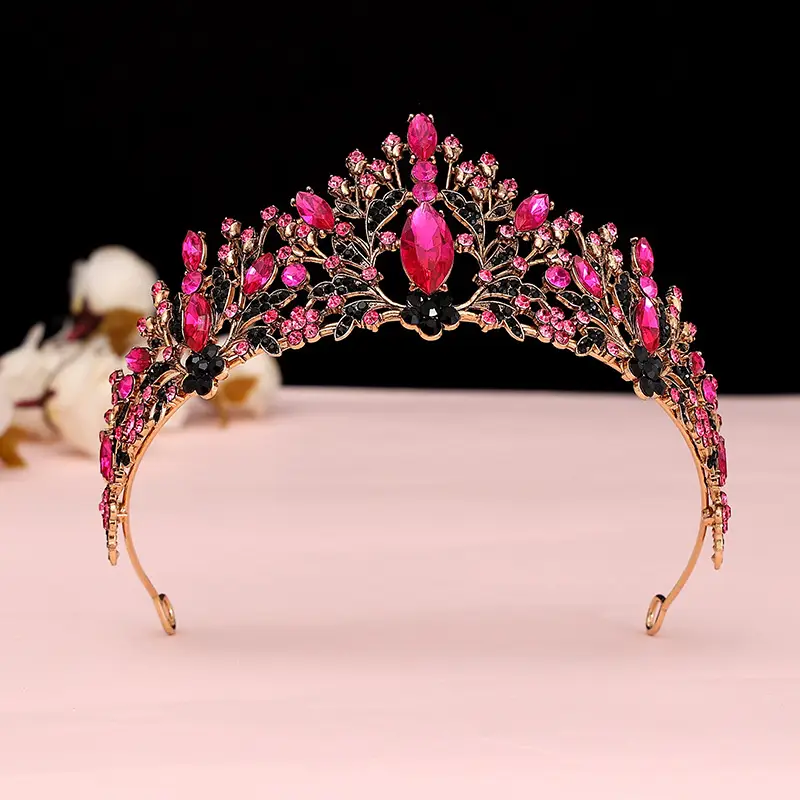 Japanese & Korean Bridal Crown Tiara 2022 Wedding Dress Accessory - Image 20