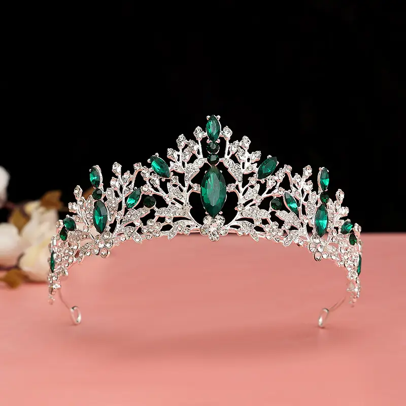 Japanese & Korean Bridal Crown Tiara 2022 Wedding Dress Accessory - Image 6