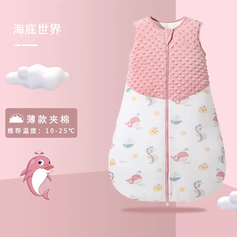 CCTPCECP Global Certification Baby Sleeping Bag Cotton Newborn - Image 4