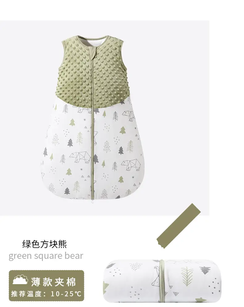 CCTPCECP Global Certification Baby Sleeping Bag Cotton Newborn — feature 19