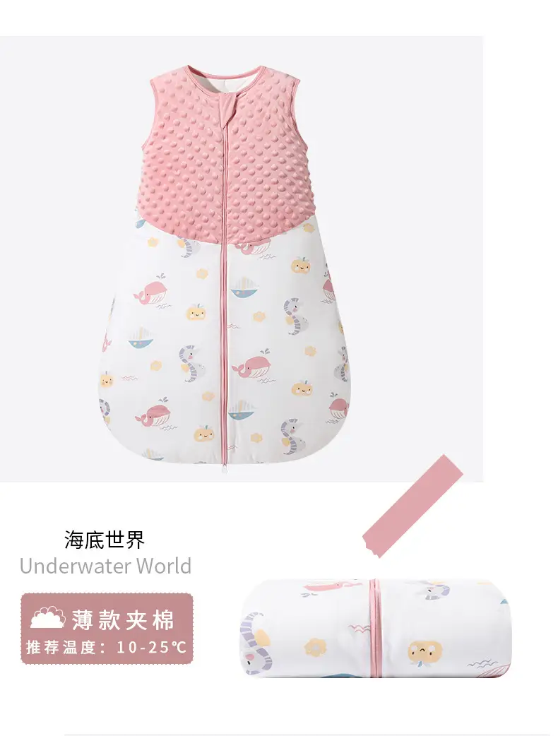 CCTPCECP Global Certification Baby Sleeping Bag Cotton Newborn — feature 21