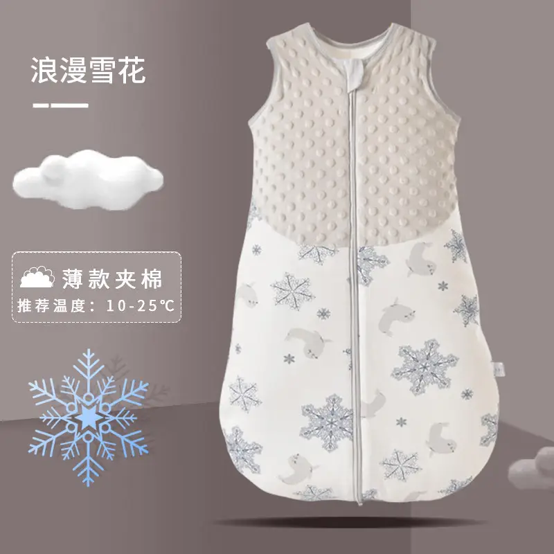CCTPCECP Global Certification Baby Sleeping Bag Cotton Newborn - Image 5
