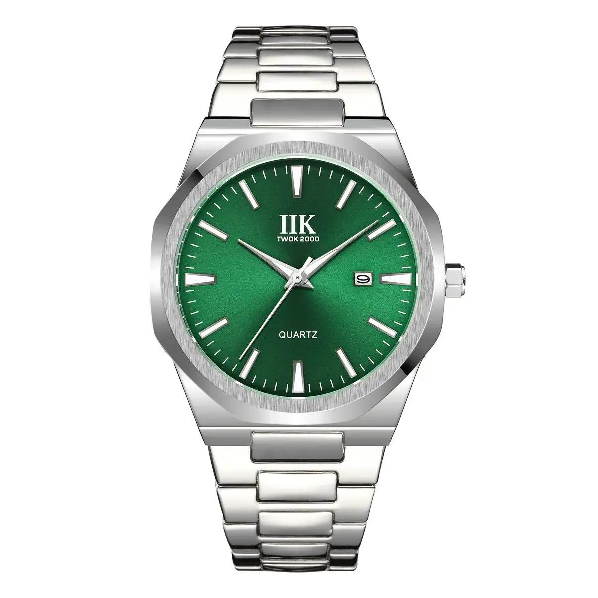 Iik Green Quartz Watch for Men
