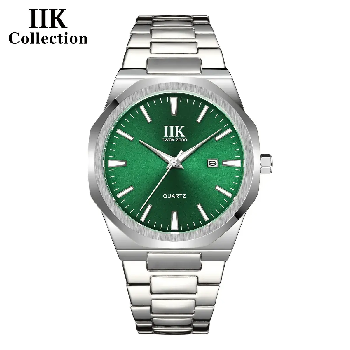 Iik Green Quartz Watch for Men