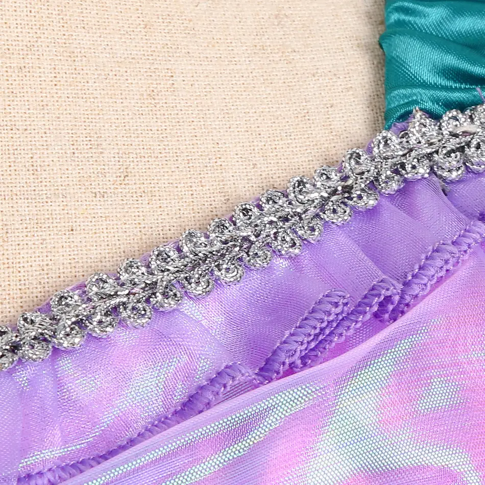Pink Little Mermaid Dress with Bow — feature 11